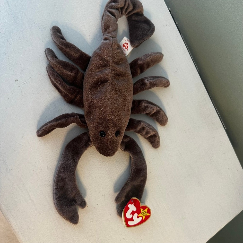 TY Beanie Babies Scorpion STINGER 5th Generation New w/ Tag